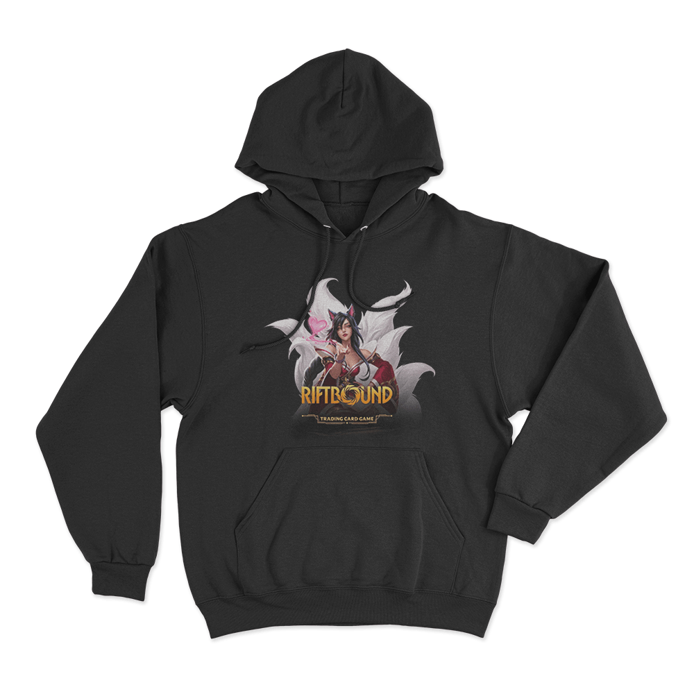 Ahri Riftbound Unisex Hoodie Black Ahri Riftbound Unisex Hoodie Black
