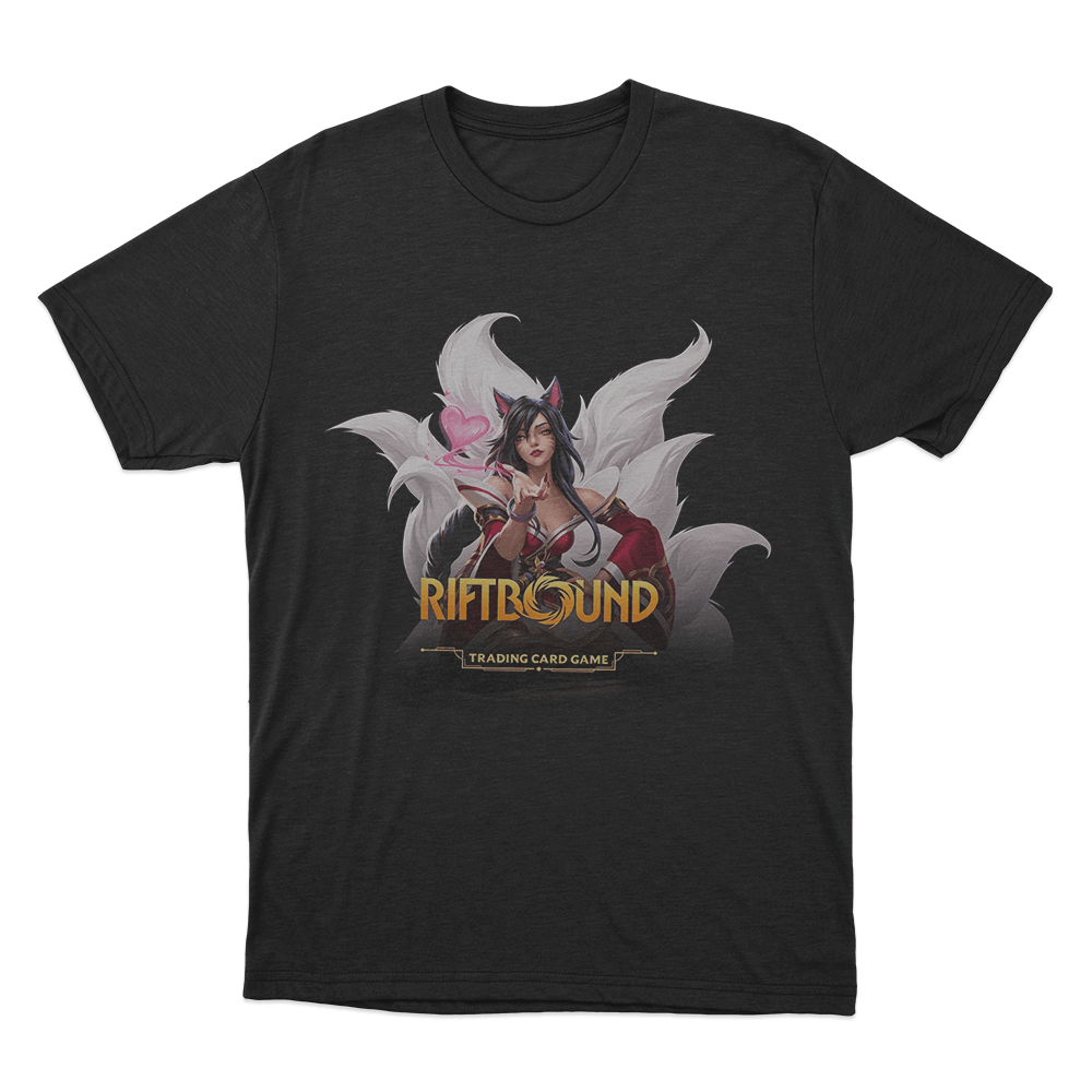 Ahri Riftbound Unisex T Shirt Black Ahri Riftbound Unisex T Shirt Black